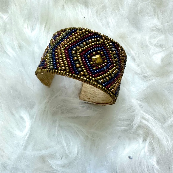 Bohemian beaded bracelet - Picture 2 of 5